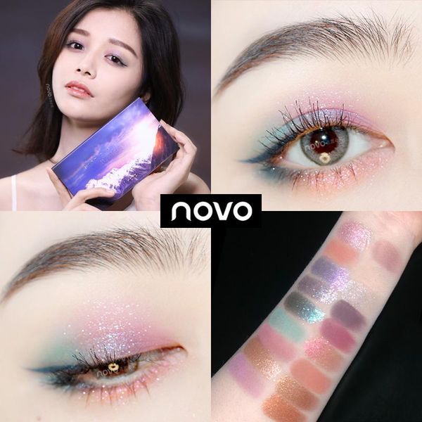 

color reed glacier eyeshadow palette on tianshan matte pearlescent earth color1