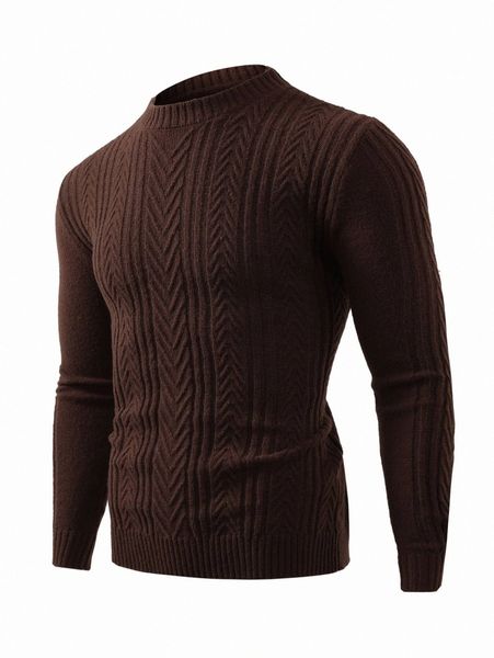 

men herringbone knit sweater y9i7#, White;black