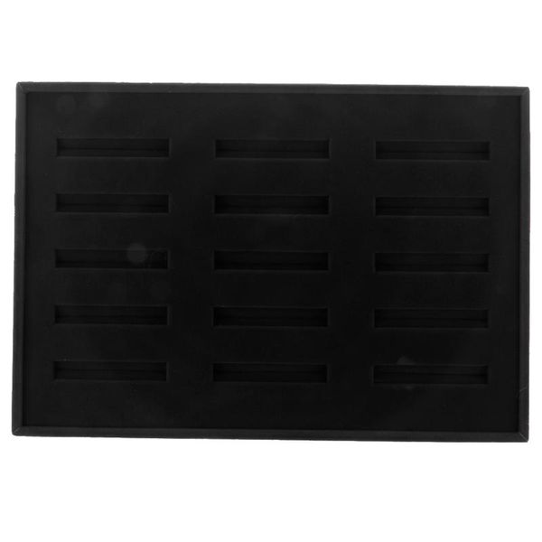 

jewelry pouches, bags large velvet bracelet tray case 15 slots box display, Pink;blue