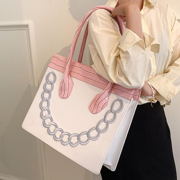 

evening bags large-capacity summer all-match color tote underarm bag 2021 fashion women's designer one-shoulder portable travel