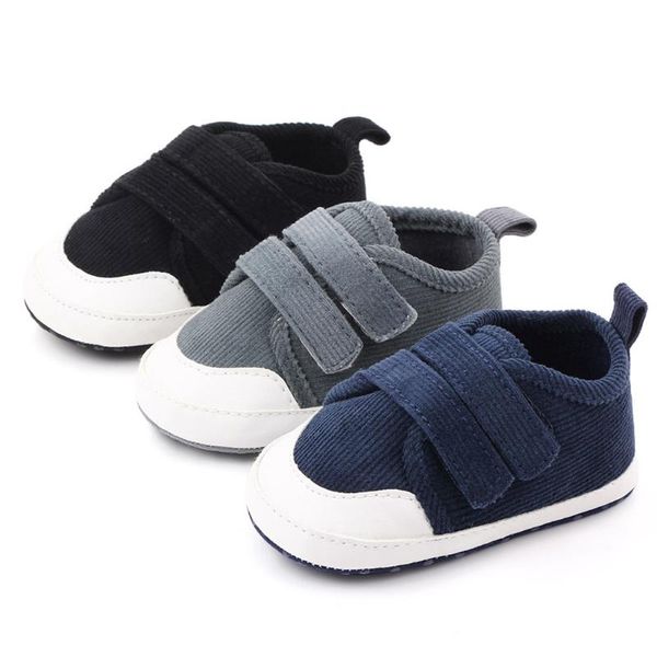 

first walkers baby boots infant born girls boys shoes hook & loop 0-15m