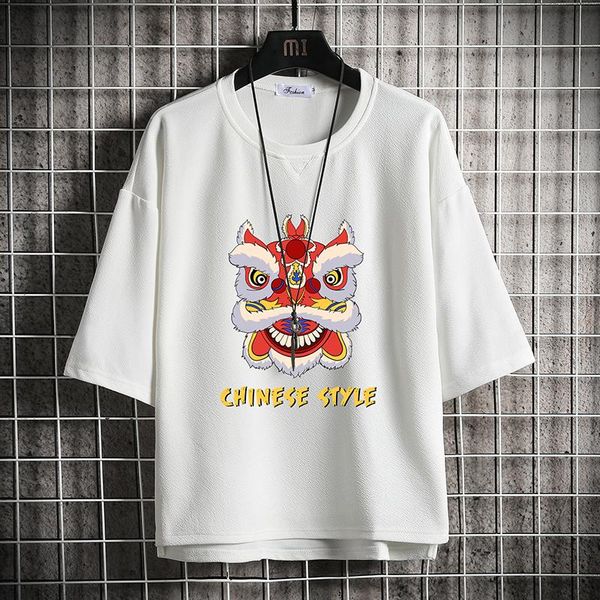 

men's t-shirts short sleeve t shirt for 2021 summer print black white tshirt tees brand fashion clothes plus size m-5xl o neck, White;black