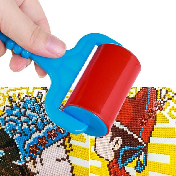 

diamond painting plastic press roller rolling bar gadget compact art tool for slime game ergonomic rhinestone compression