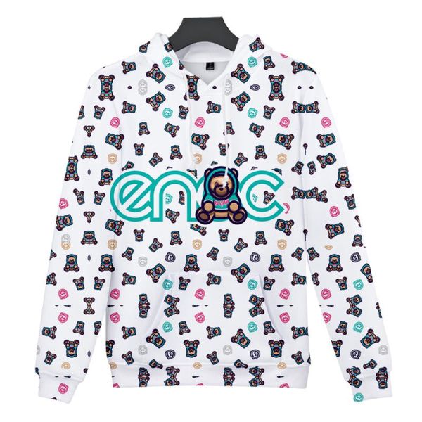 

men's hoodies & sweatshirts 2021 ozuna enoc 3d cool fashion men/women hooded causal pullovers streetwear cute clothes, Black
