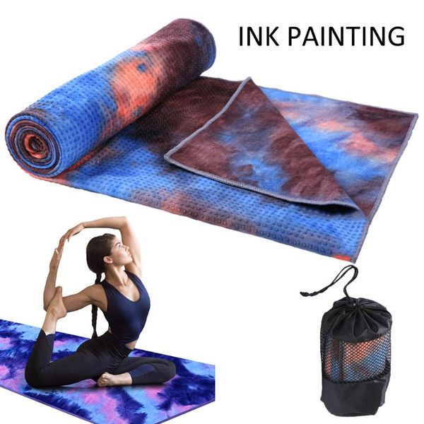 

fitness towel printed yoga non-slip tie-dye mats