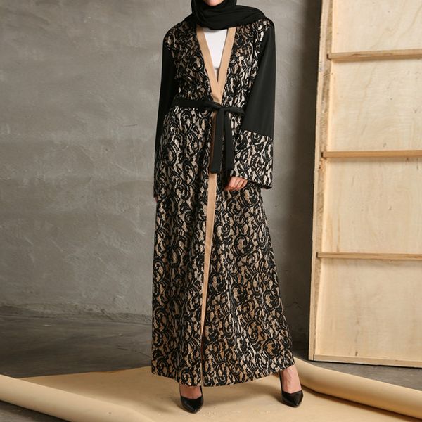 

kaftan dubai abaya kimono cardigan muslim hijab dress turkey long african dresses for women caftan robe femme islamic clothing, Red