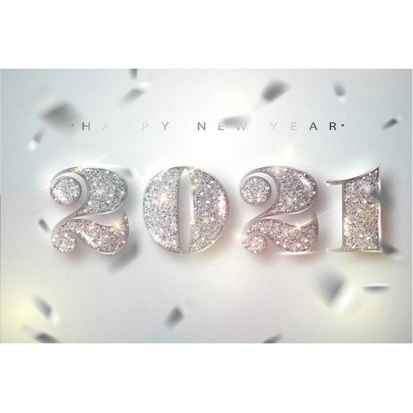 

party decoration happy year backdrop silver shiny background family christmas xmas po booth studio pography prop