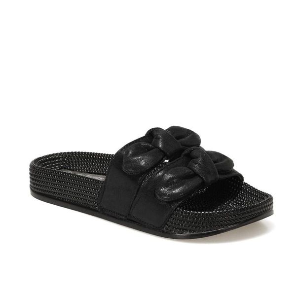 

400373.z1fx black female slippers