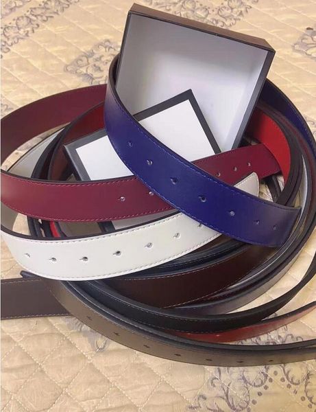 

trendy fashion men and women belts wild simple design style luxury big gold buckle belt youth version gift box, Black;brown