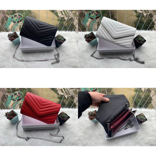

designer handbags sheepskin caviar metal chain silver leather bag flip cover diagonal s dust