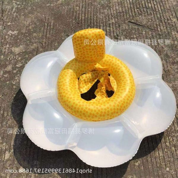 

swimming ring inflatable seat baby learning to swim flower swimming ring children's outdoor water toys