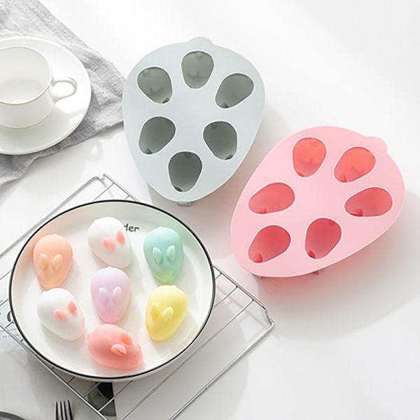 

beautiful rabbit mold silicone muffin cake chocolate biscuit cooking pan molding cooking mold model for cake tool accessories kitchen