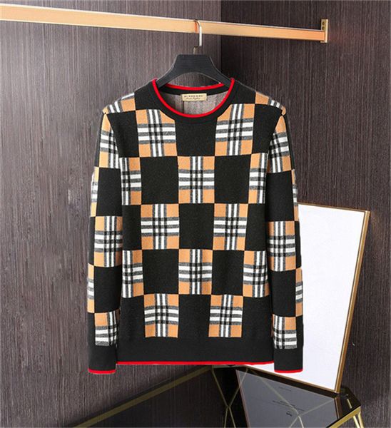 

21ss warm winter mens womens designers sweaters brands man s clothes luxurys white clothing knitted low neck men champ hoodiesasian code -3, White;black