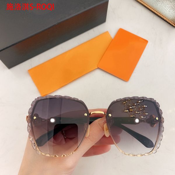 

design sunglasses roqi new product 2021 fashion love he personalized women's plate picotin (with box), White;black