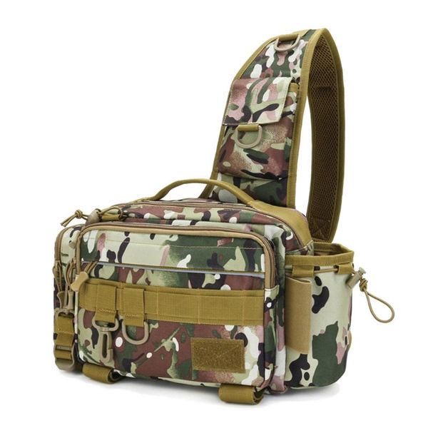 

fishing accessories multifunctionele visgerei zakken enkele schouder crossbody tas taille verpakking vis lokt gear utility storage vissen x2