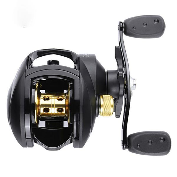 

baitcasting reels linnhue high speed 8.1:1 fishing reel 12+1bb 8kg max drag carp magnetic brake system casting coil