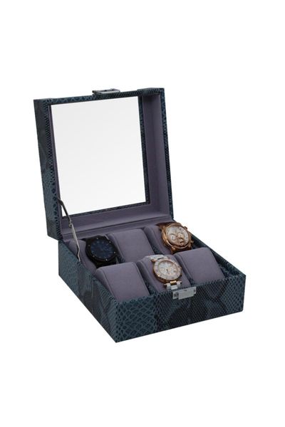 

watch box imported 6-piece square titus model 13738 bath accessory set