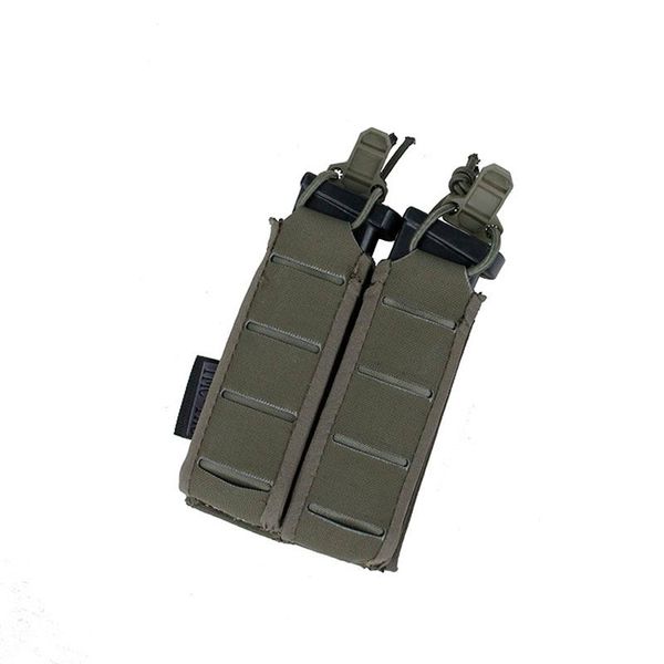 

cycling helmets tmc molle 9mm stackable dou pistol pouch bk/rg/wg duplex mag