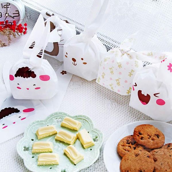 

gift wrap 10pcs grade plastic easter decoration cartoon animal wedding favors candy cookie bags ear packaging