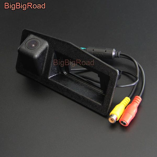 

car rear view cameras& parking sensors bigbigroad trunk handle backup camera for xts ats 2013 2014 2021 night vision waterproof