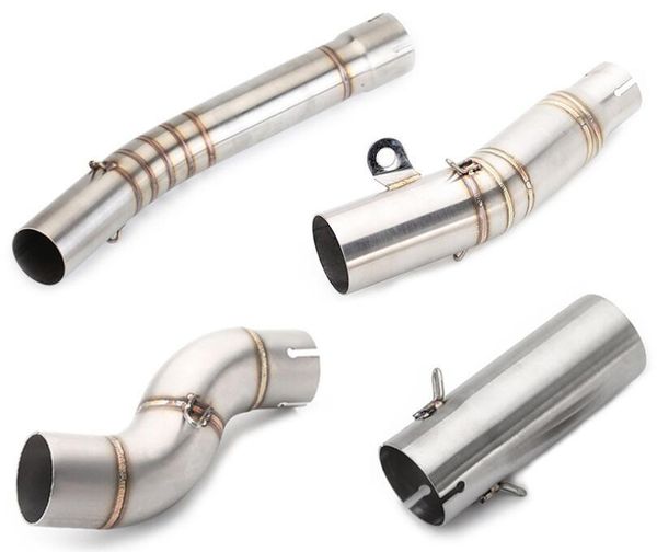 

motorcycle exhaust system inlet 06-18 year mid section of yzf-r6 suitable for retrofitting pipe r6 titanium alloy link