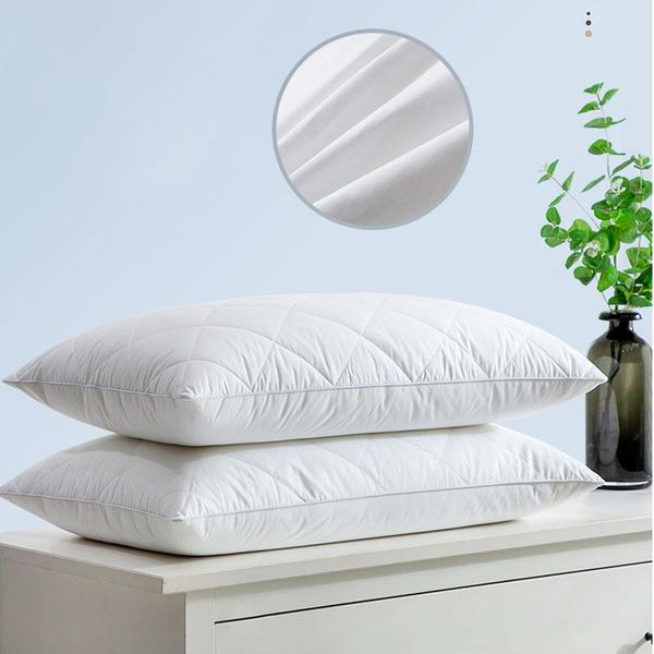 

pillow warzjoo pillows cotton pillow, double neck protection one pair for home use