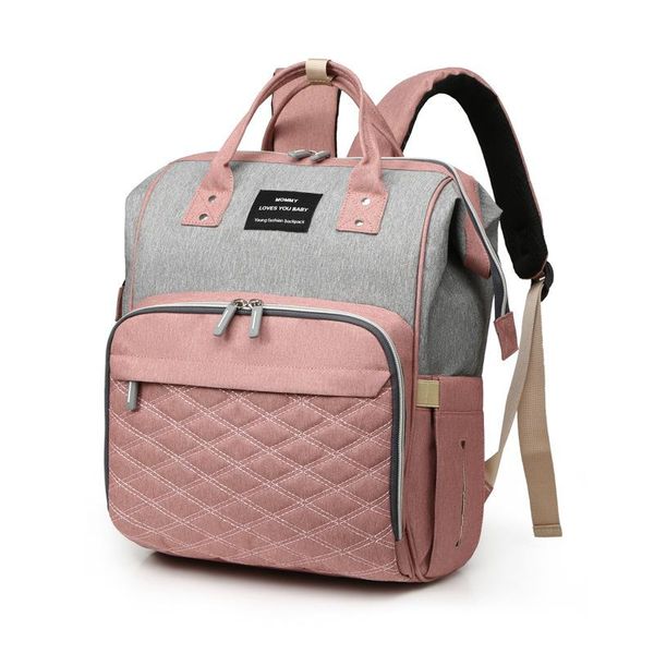 

large capacity diaper bag backpack waterproof maternity baby for mom nursing bags with usb interface mummy travel