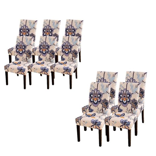 

chair covers covers,stretch removable washable kitchen protector for dining room,el,flower pattern