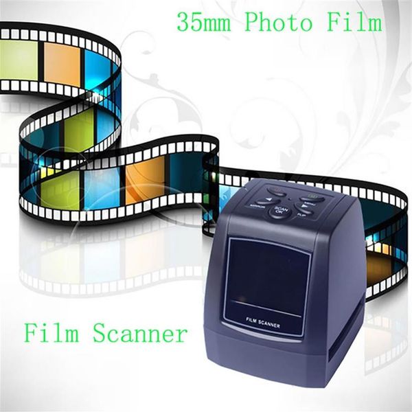 Scanner de filme 5 milhões de imagens 35mm tela lateral A30 a00