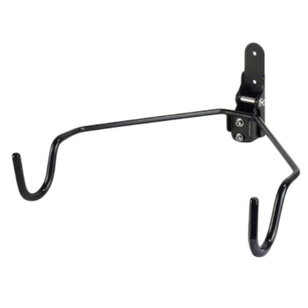 

2pcs adjustable bike rack wall mount bicycle storage stand hanger for indoor garage soft rubber-coated hooks car & truck racks