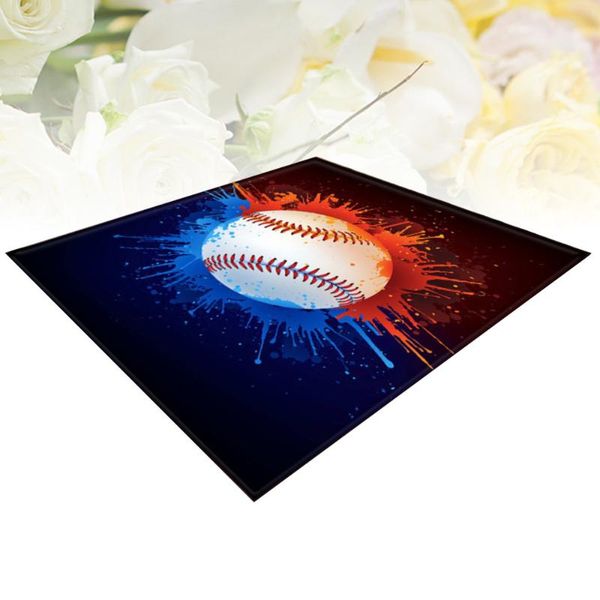 

carpets 1pc 150x100cm personalized doormat ice and fire baseball pattern anti-slip area rug floor mat carpet