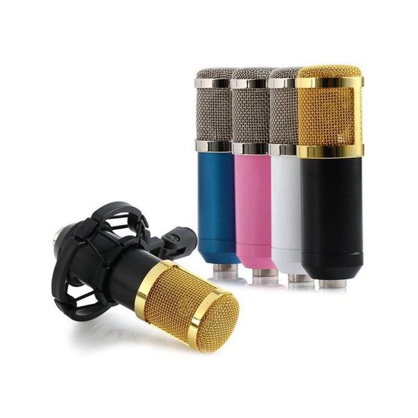

microphones bm-800 professional condenser microphone computer karaoke 3.5 mm studio
