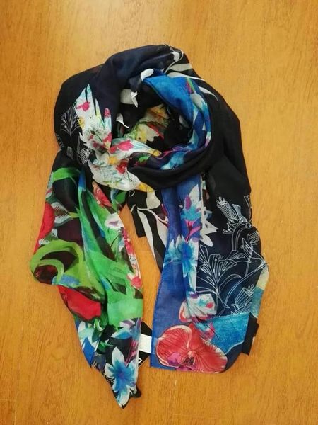 

hats, scarves & gloves sets spanish style scarf shawl beach towel, Blue;gray