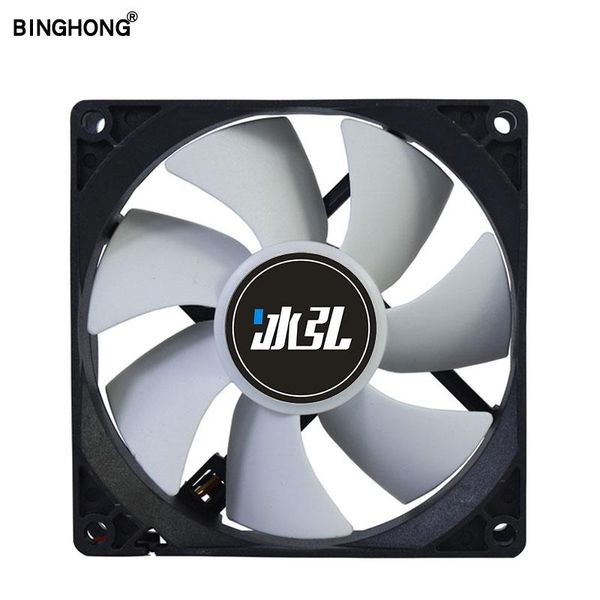 

fans & coolings bing hong 90mm quiet fan 3 pin computer case silent 9cm cpu cooling pc cooler 12v dc chassis radiator