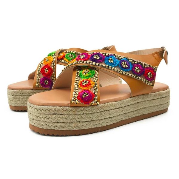 

dress shoes vogue women ladies fashion peep toe flower buckle flat casual leather sandals gladiator roman shoe princess travel may 17, Black