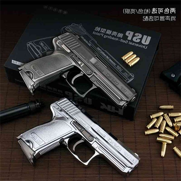 

231: 2.05 all model gun usp simulation metal alloy detachable shell can not be fired