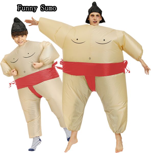 

mascot doll costume red sumo inflatable costume carnival purim halloween role play disfraz party funny full body for kids man woman, Red;yellow