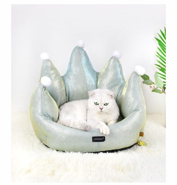 

cat beds & furniture round pet bed dog winter warm sleeping house cushion litter mats cats radiator camas para gato products jj60mw