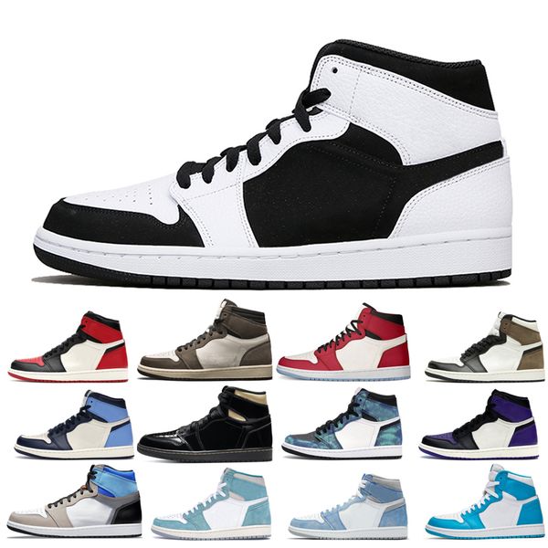

2022 basketball shoes 1s 1 crimson tint dutch green fearless maison chateau pink quartz smoke grey obsidian pollen shadow wholesale light