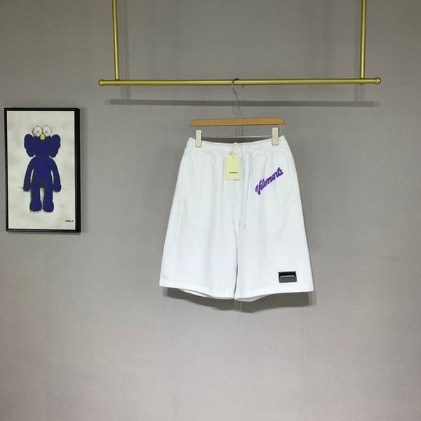 

men's shorts cotton shorts, casual clothes and letter printing, hip hop style vtm, summer, White;black