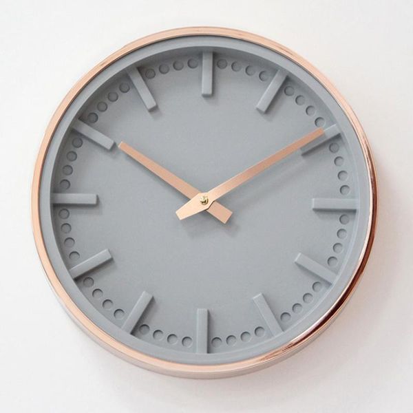 

wall clocks nordic modern minimalist clock silent unique decoration hanging watches 12 inch