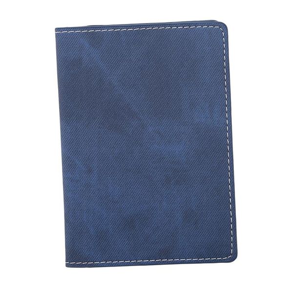 

card holders denim passport case pu leather passports cover protection cases fashion holder bags, Brown;gray