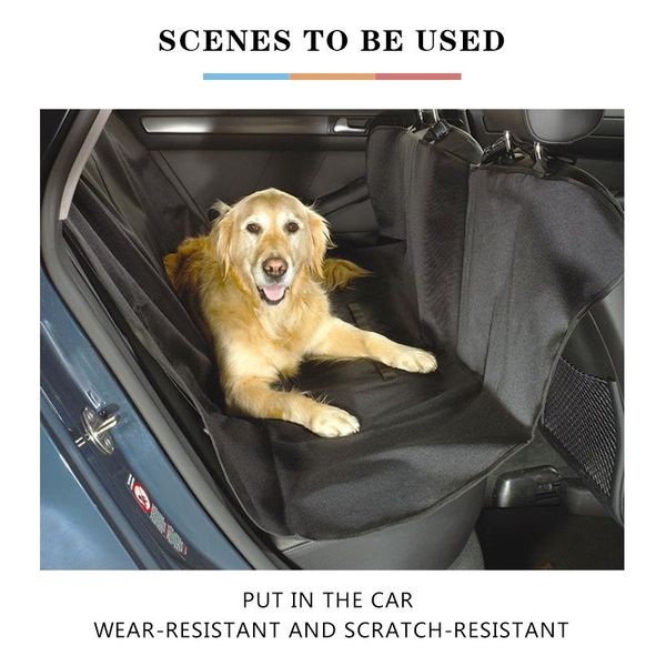 

dog car seat covers carriers cover for cars rear back waterproof pet seats mats with safety belt transportation