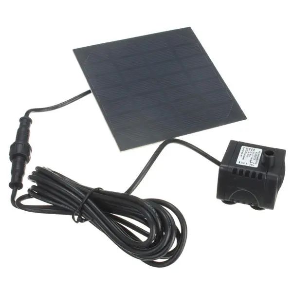 

1.2w solar panel power water pump kit for submersible fountain pond