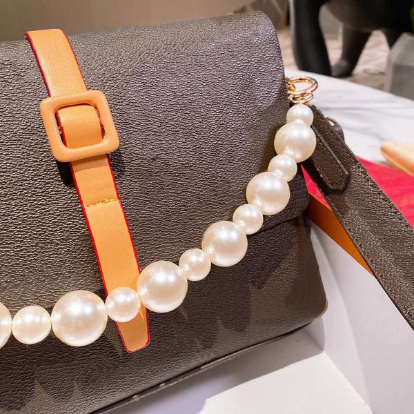 

21ss fashion classic cross body designer medieval bag letter printing two piece handbag with women's temperament shoulder bags