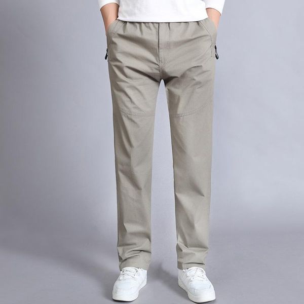 

men's overalls sport cargo pants spring cotton baggy male multi-pockets casual long runing gym trousers plus size 5xl running, Black;blue