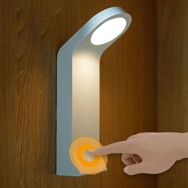 

table lamps reading eye protection usb charging led lamp children's creative touch wall-mounted sensor night light