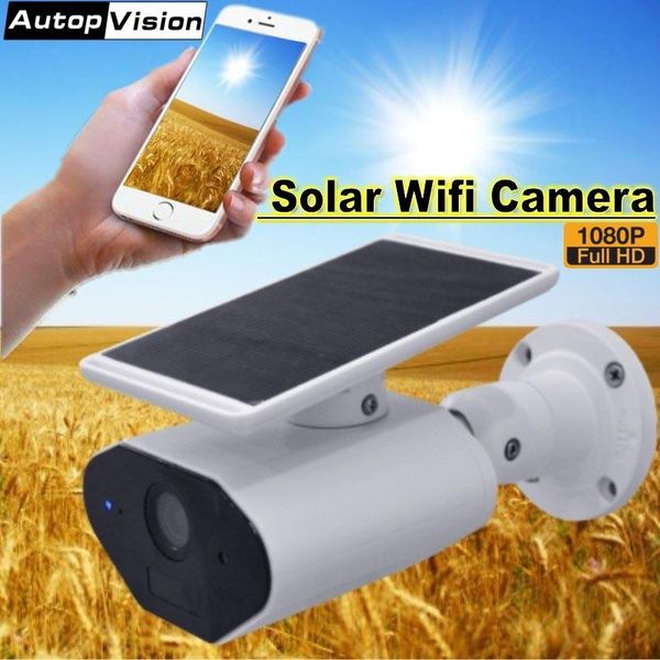 

2.0mp security camera solar powered wifi ip waterproof wireless pir motion detection surveillance cctv l4 cameras