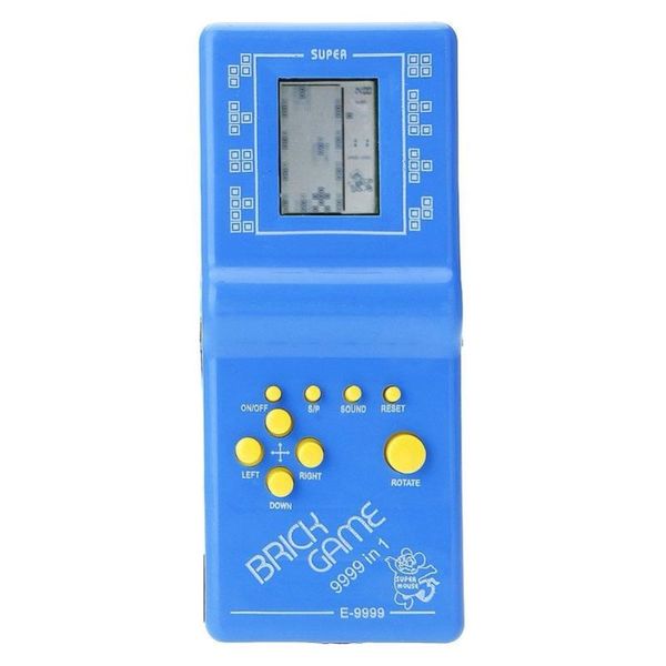 

portable game players classic tetris hand held lcd electronic toys fun brick riddle handheld console