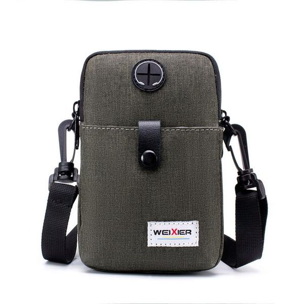 

waist bags adisputent men messenger bag phone pocket crossbody shoulder handbag multifunctional travel purse outdoor